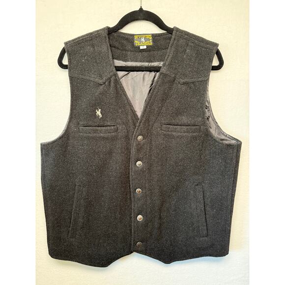 Wyoming Trader Other - Wyoming Traders Gray Wool Vest, Size Medium